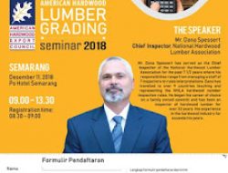 SEMINAR American Hardwood Lumber Grading 2018 Semarang Jawa Tengah